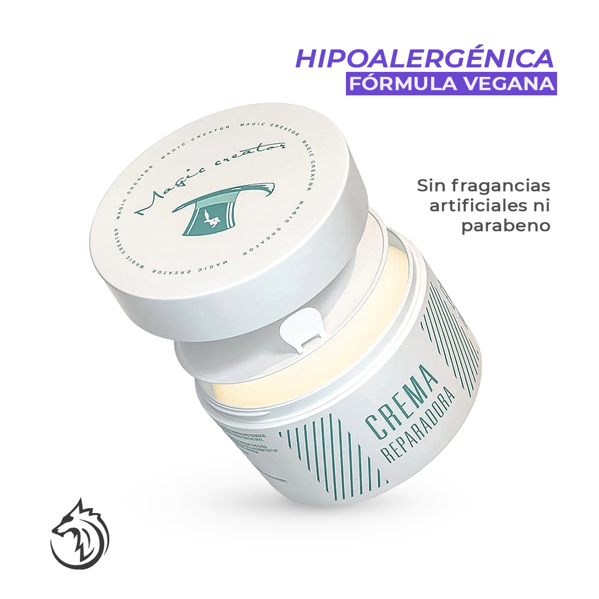 Crema Hipoalergénica Vegana Natural 100g