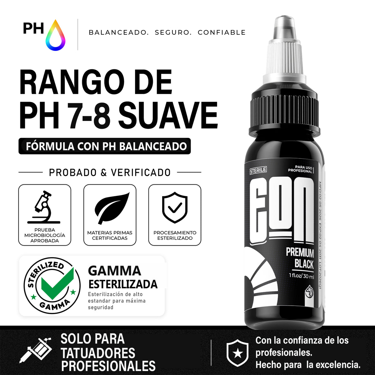 Eon Ink Premium Black 1oz