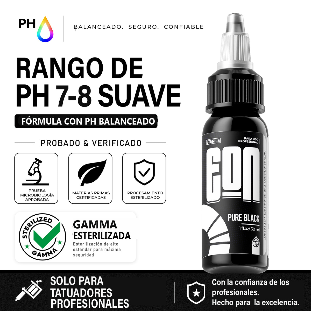 Eon Ink Pure Black 1oz