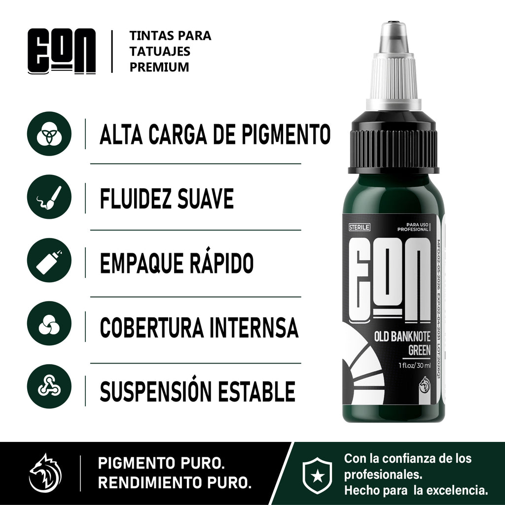 Eon Ink Old Banknote Green 1oz