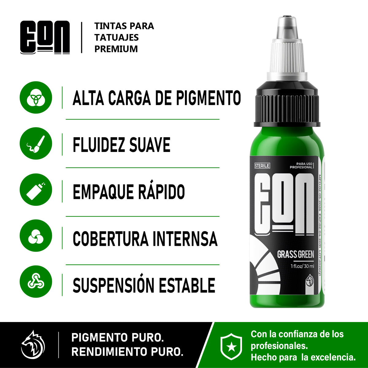 Eon Ink Grass Green 1oz