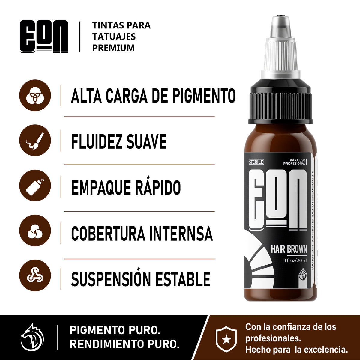 Eon Ink Hair Brown 1oz