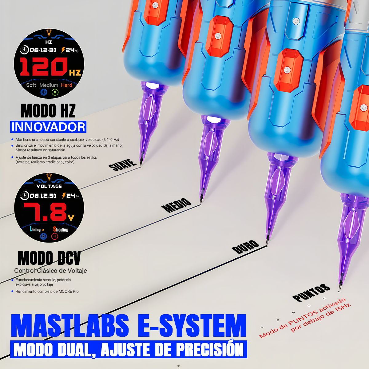 Maquina Inalambrica para tatuar MAST RACER PRO