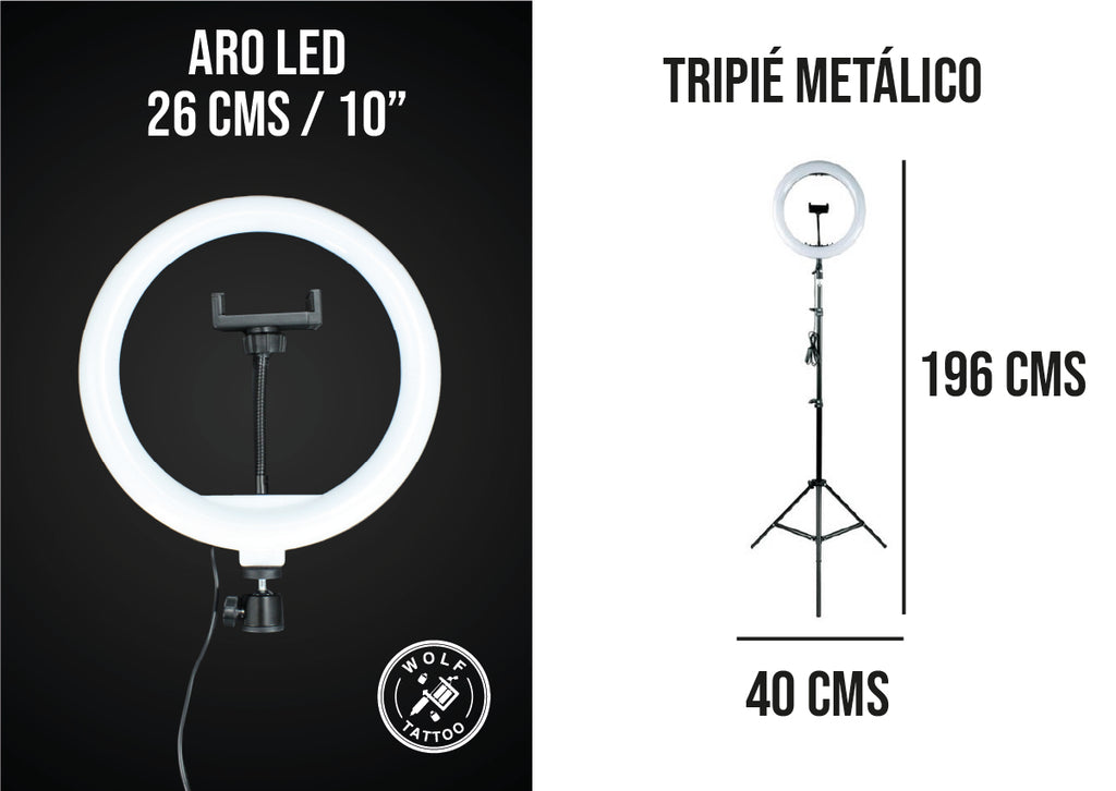 Aro de Luz Led 10" Profesional
