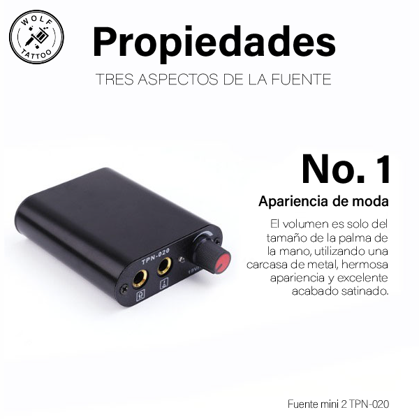 Fuente de poder Mini Portátil