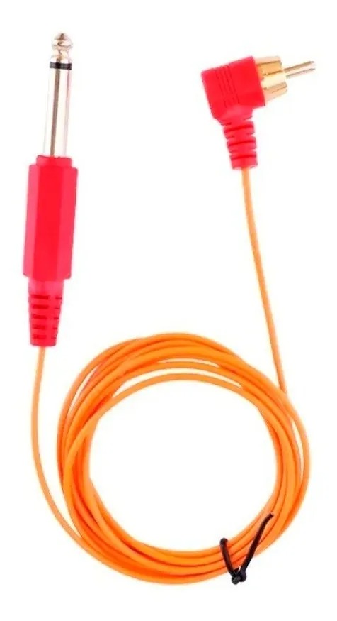 Cable RCA De 90° Para Máquina De Tatuar