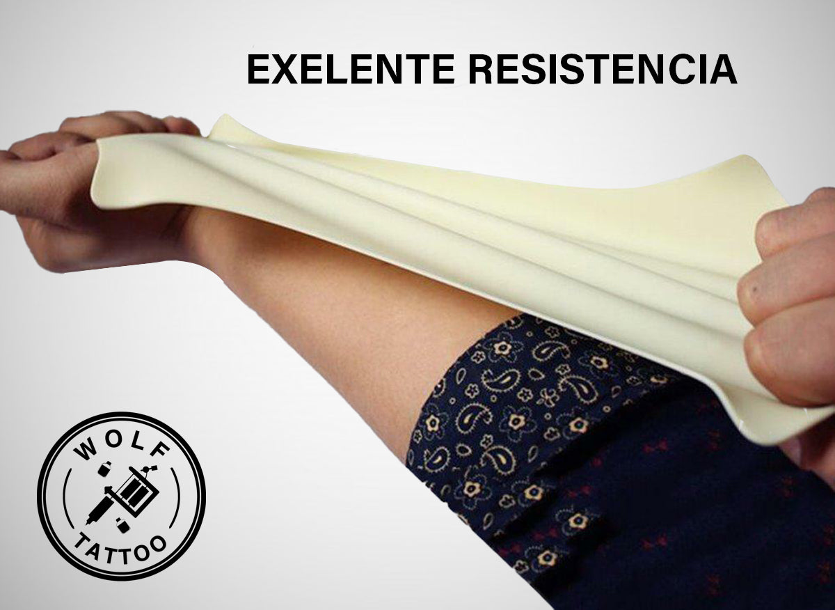 Piel sintética de practica para tatuar Chica 5pz