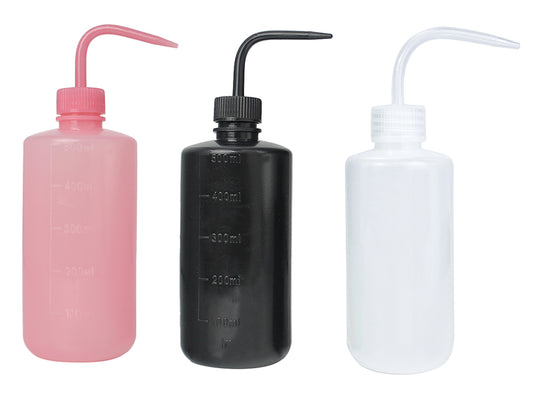 Piseta De Plástico Tattoo Para Limpieza De Tatuaje 500ml