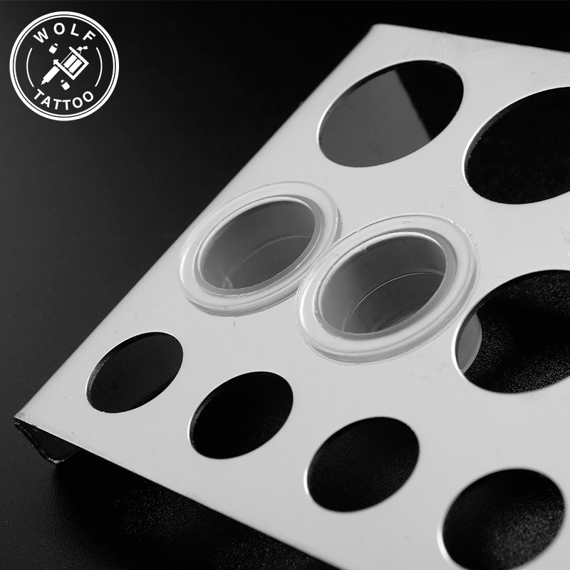Porta Caps Base Para Retapa De Acero Inox Con 21 Orificios