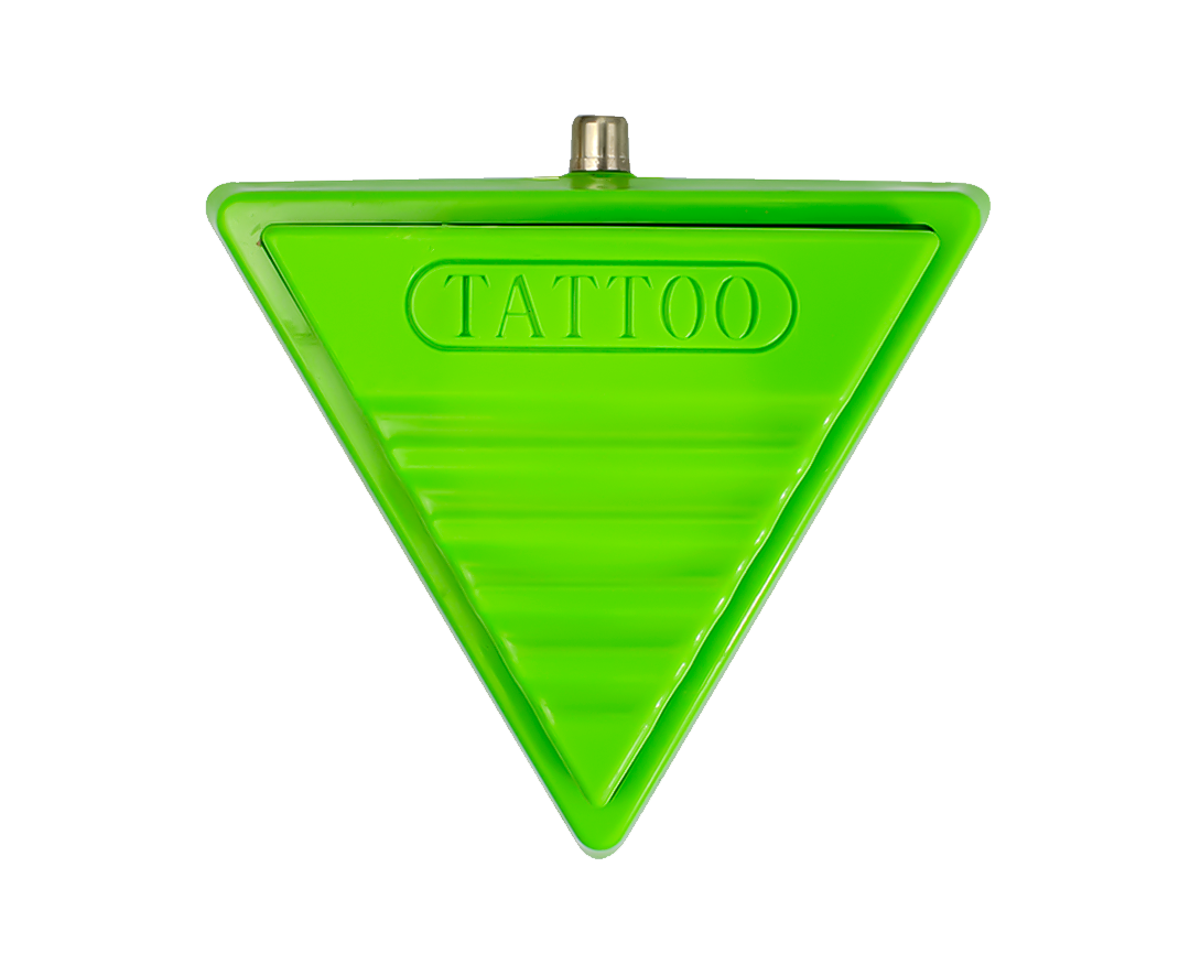 Pedal Triangular De Plástico Para Tatuaje Profesional