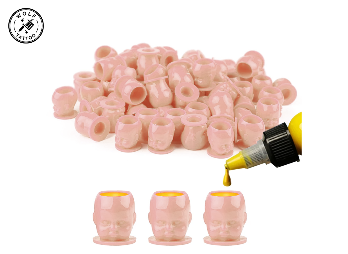 Ink Cups Baby Head Retapa para Tinta