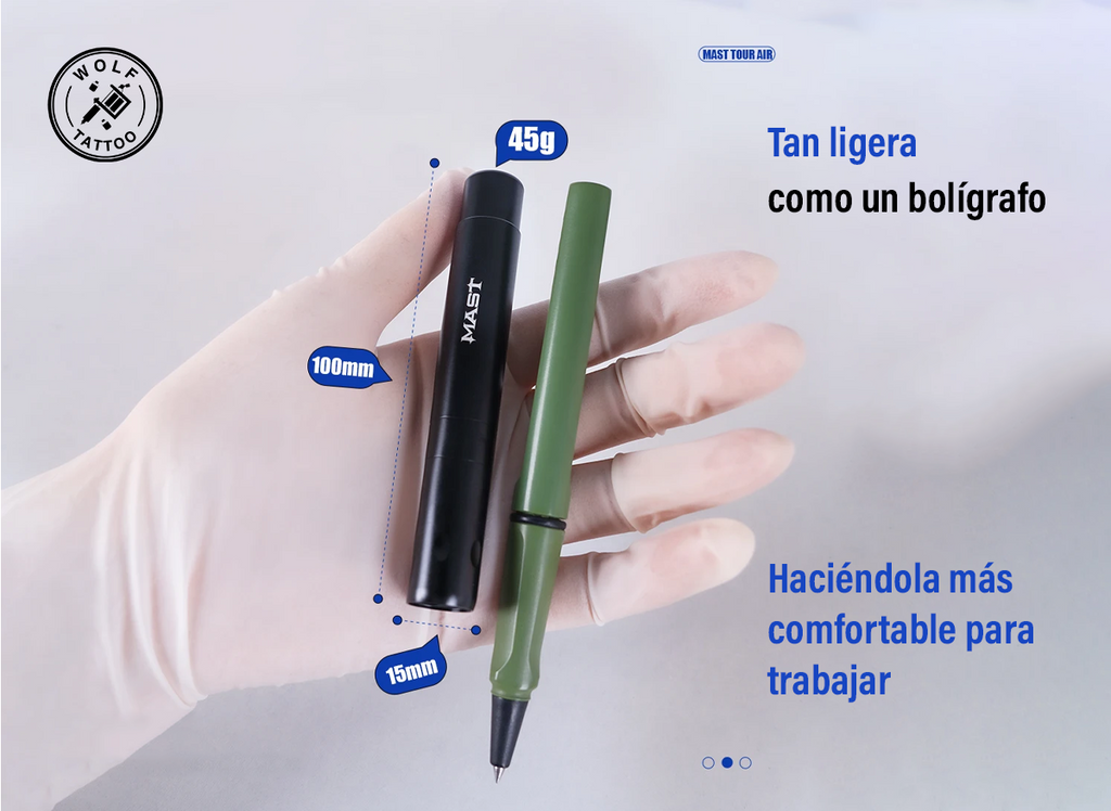 Máquina para Tatuar "TOUR AIR", marca MAST, Alámbrica.