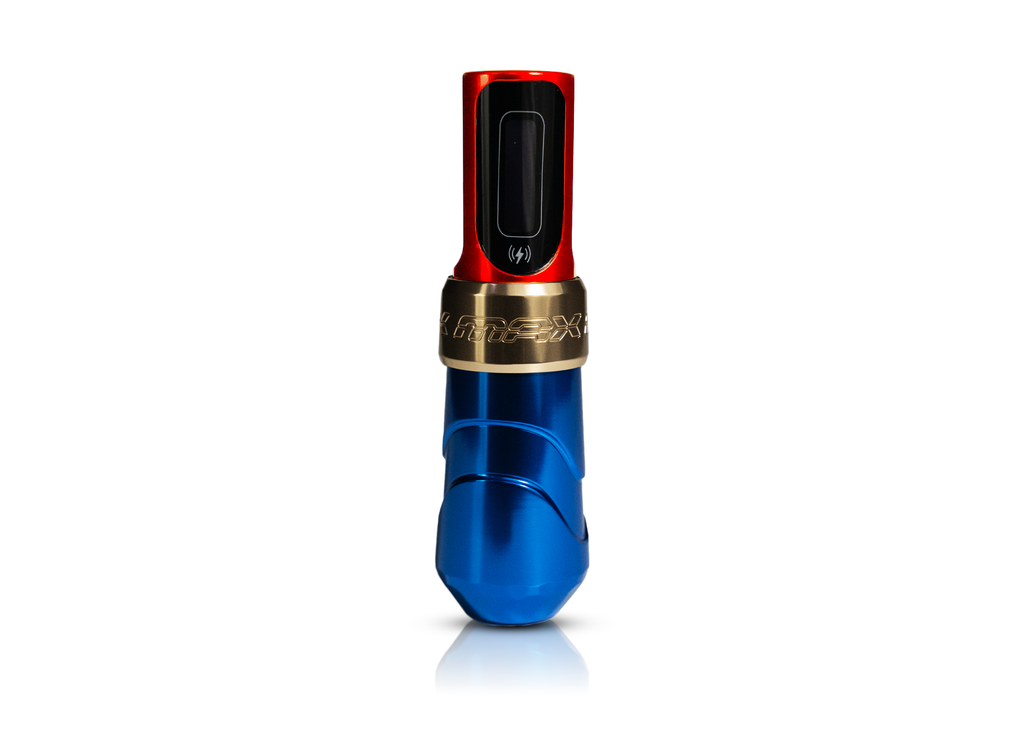 Máquina Para Tatuar Tipo "MAX FLUX"  Profesional Inalámbrica.