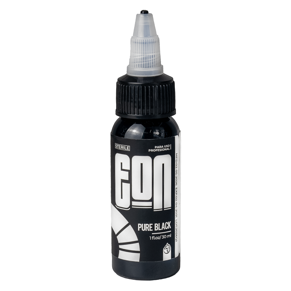 Tinta para Tatuajes Eon Ink Pure Black 1oz | Alta Pigmentación Profesional