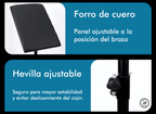 Descansa Brazo Almohadilla Ancha XL
