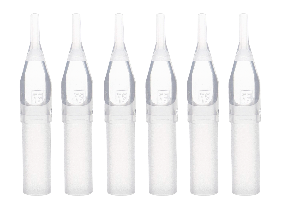 Tubo Para Tatuar Punta Corta 50pz