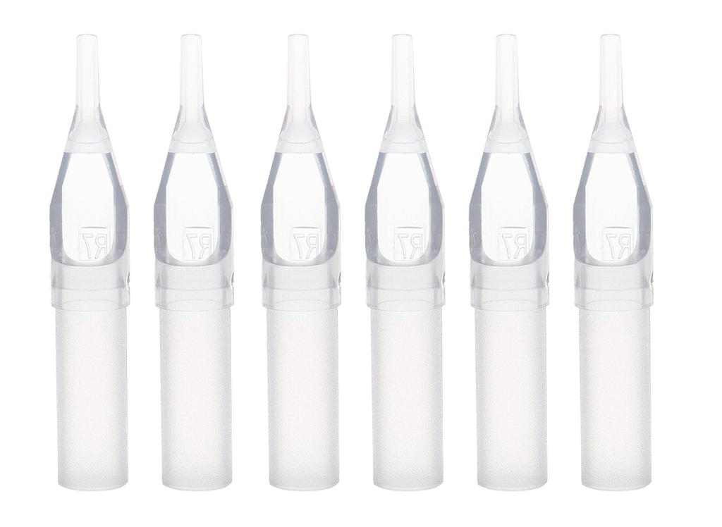 Tubo Para Tatuar Punta Corta 50pz