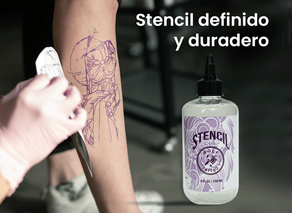 Gel Stencil Transfer WOT