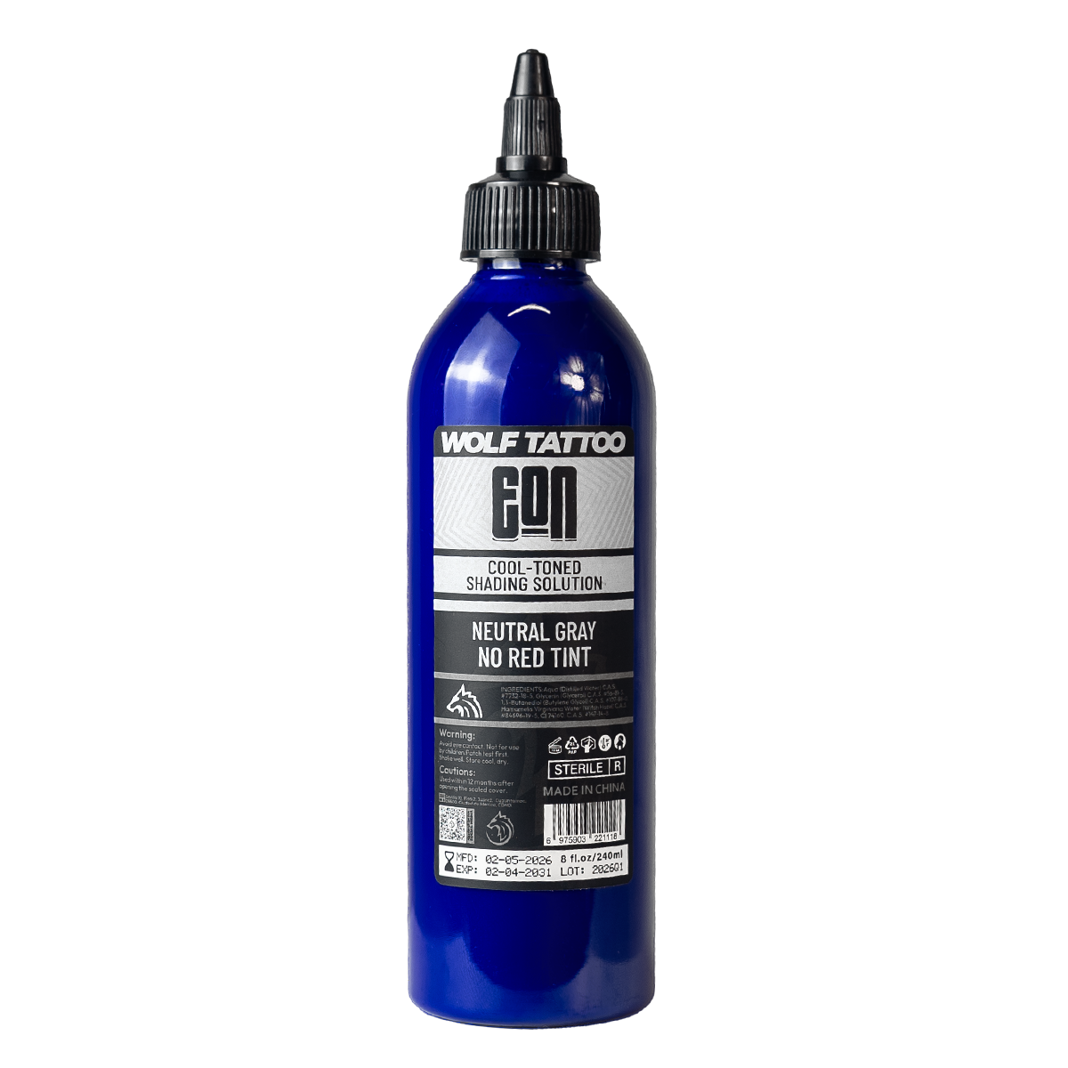 Tinta para Tatuajes Eon Ink Shading Solution 8oz | Alta Pigmentación Profesional