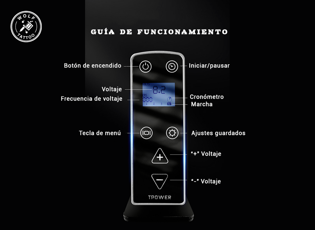 Fuente de Poder T400 2.5A