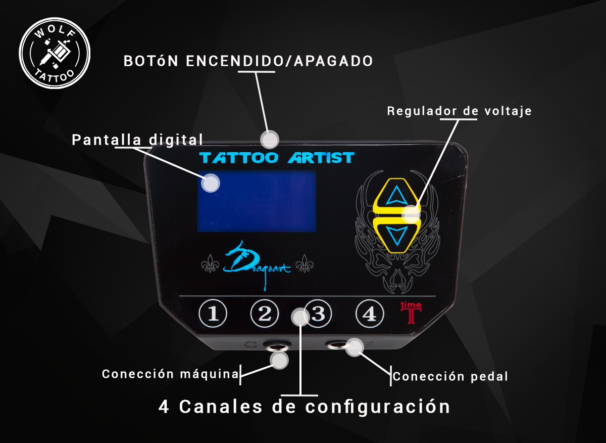 Fuente de poder T500 2.5A