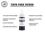 Tinta para Tatuajes Lemon Yellow marca Dynamic Color 1oz