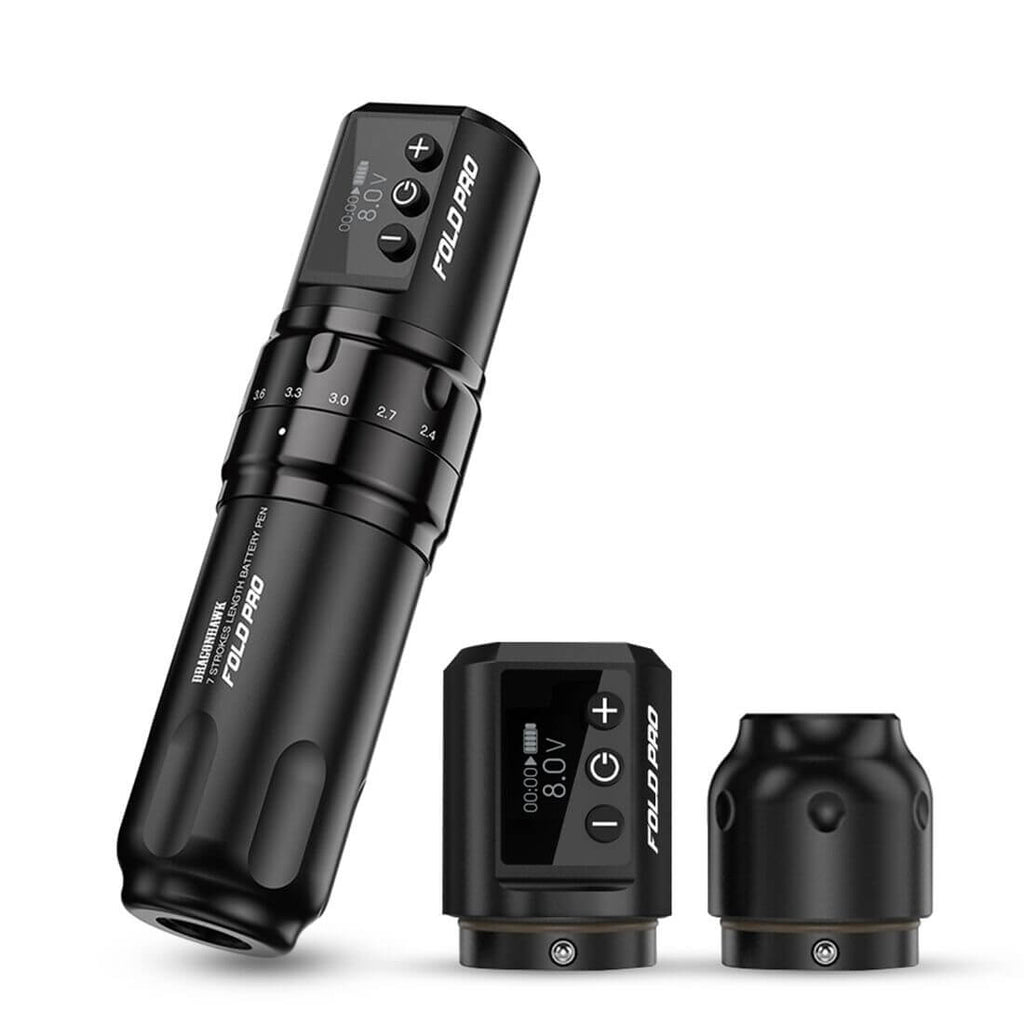 Máquina para Tatuar "Fold Pro", marca MAST, Alámbrica. 2 Baterías.