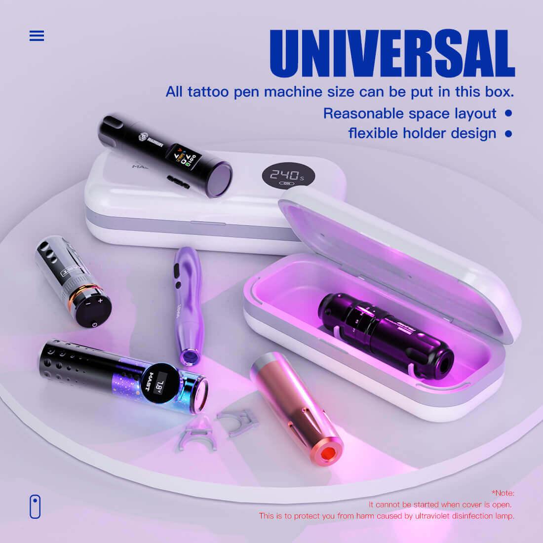 Mast Caja Portátil Esterilizadora de Rayos UV
