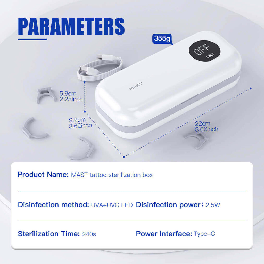 Mast Caja Portátil Esterilizadora de Rayos UV