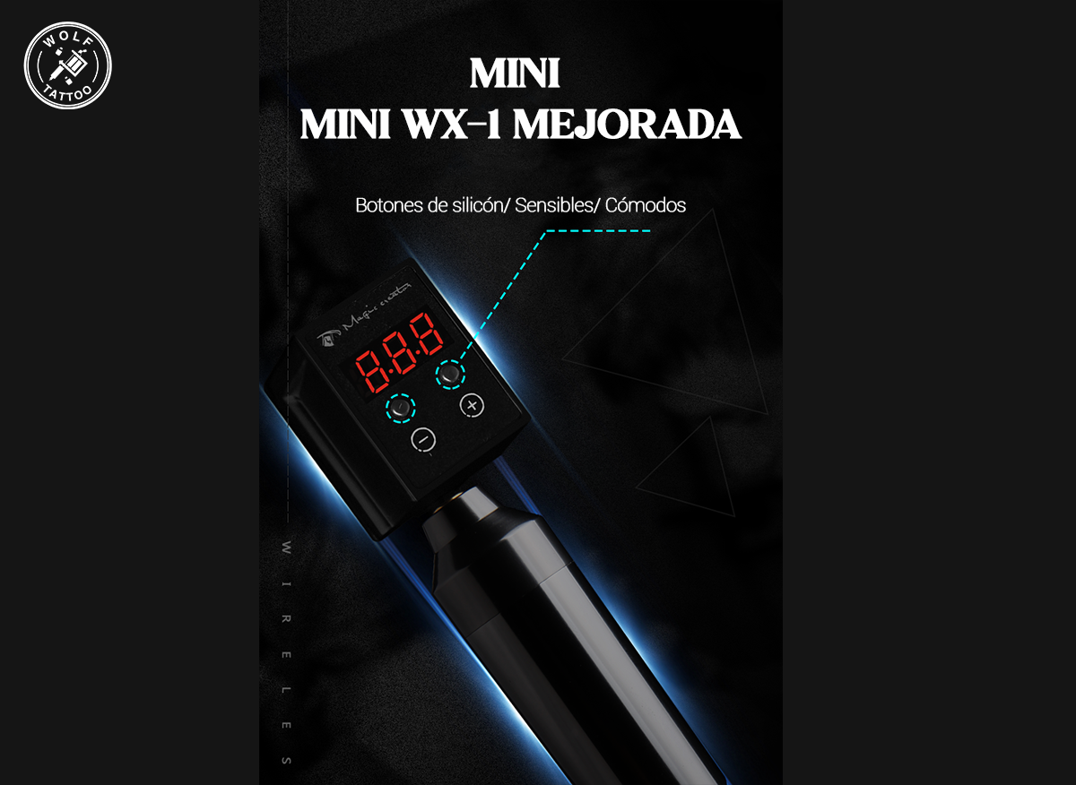 Batería Inalámbrica Para Máquina De Tatuar Wx-1