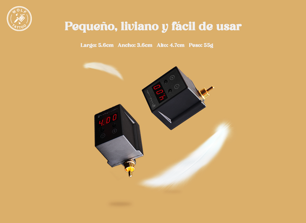 Batería Inalámbrica Para Máquina De Tatuar Wx-1