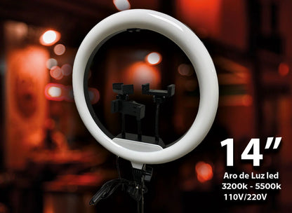 Aro de Luz Led 14" Profesional