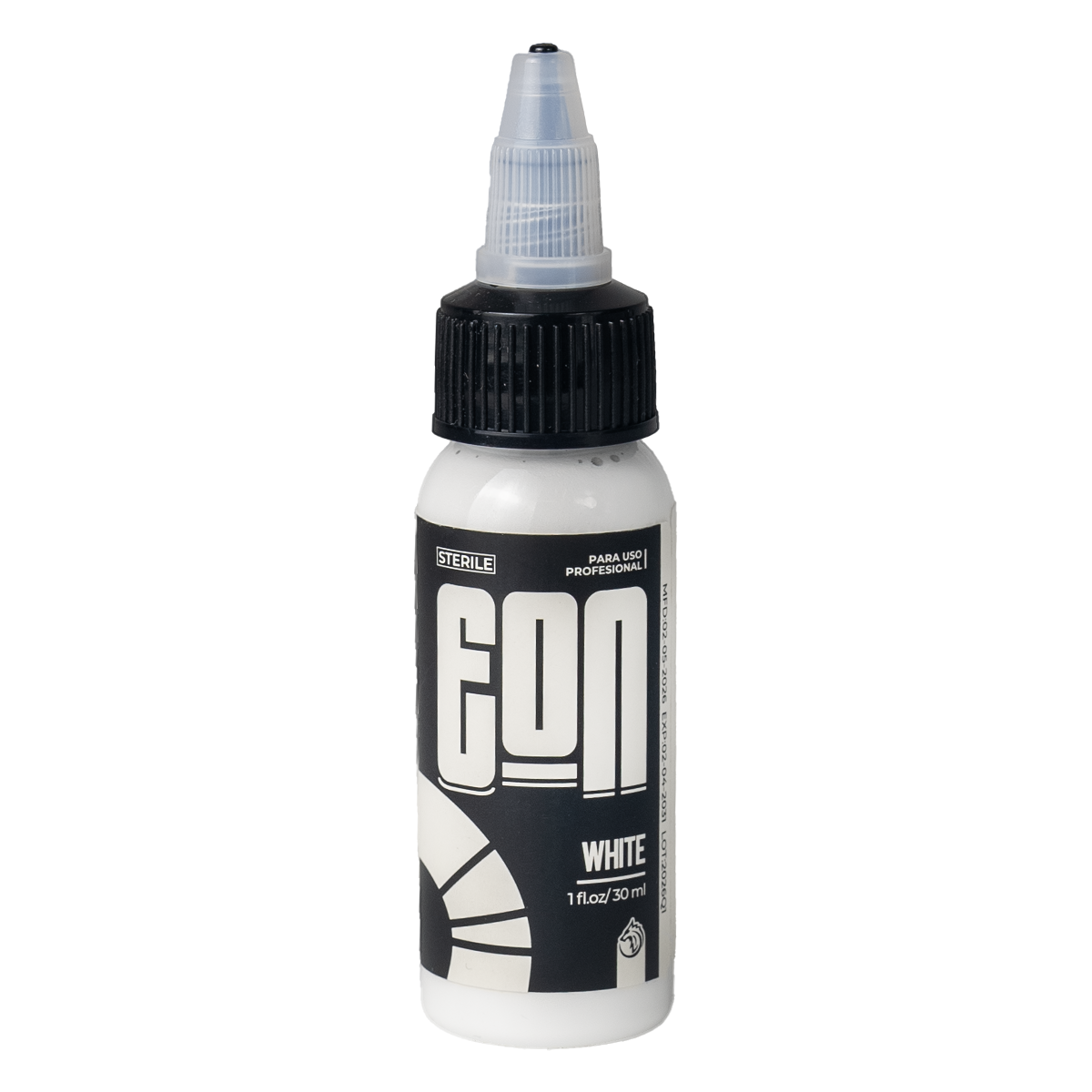Tinta para Tatuajes Eon Ink White 1oz | Alta Pigmentación Profesional
