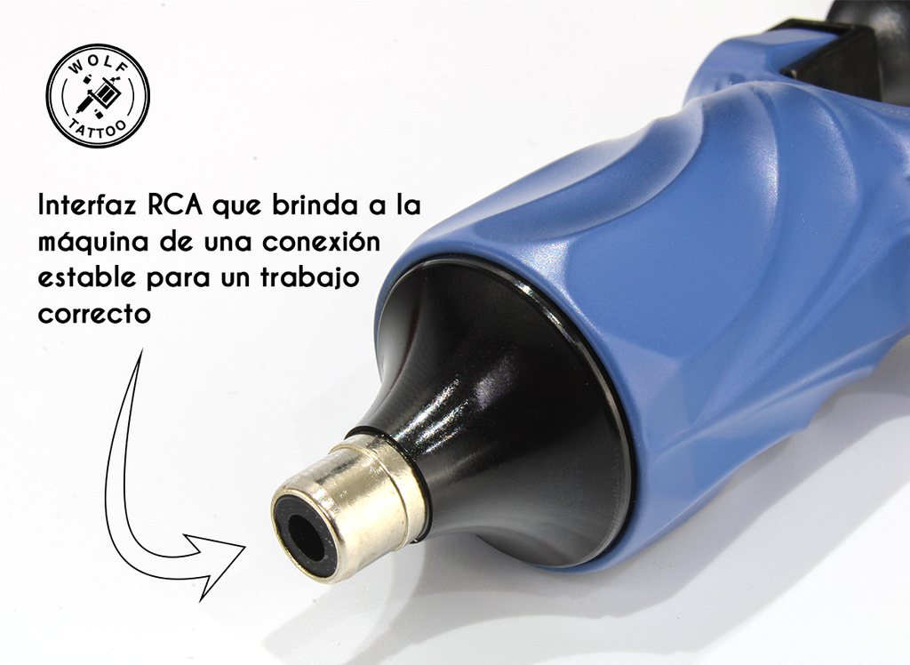Máquina "Spiral" Para Tatuaje Rotativa Profesional Alámbrica.