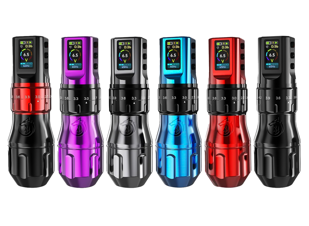 Máquina Para Tatuar Wolf Tattoo "X3 PRO" Profesional Inalámbrica.
