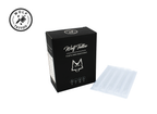 Tubo Para Tatuar Punta Larga 50pz Rt / Mf Transparente