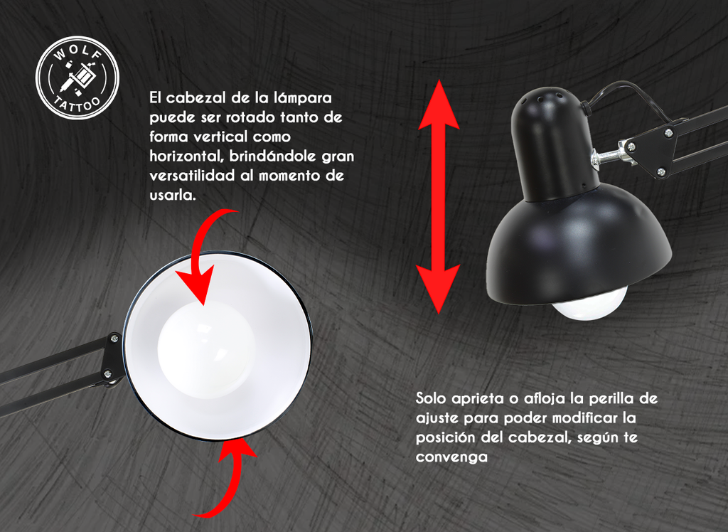 Lámpara Cabezal Cono