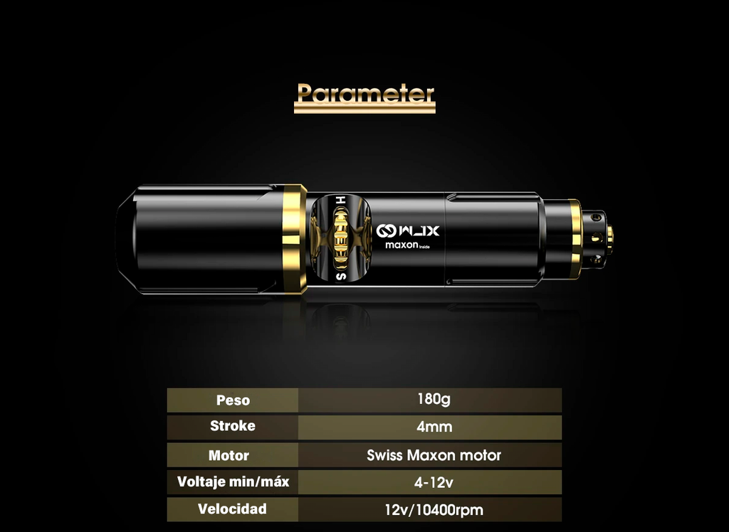 Máquina para Tatuar "MAXON", marca WJX
