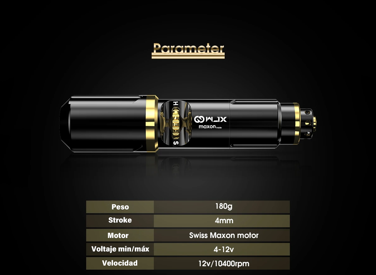 Máquina para Tatuar "MAXON", marca WJX