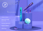Máquina para Tatuar "P20", marca MAST, Micropigmentación, Alámbrica. 2 Baterías