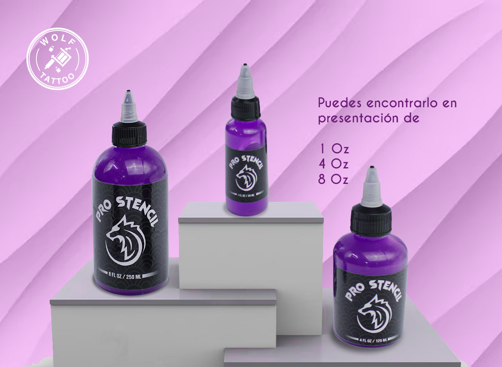 Gel Pro Stencil Transfer Wolf