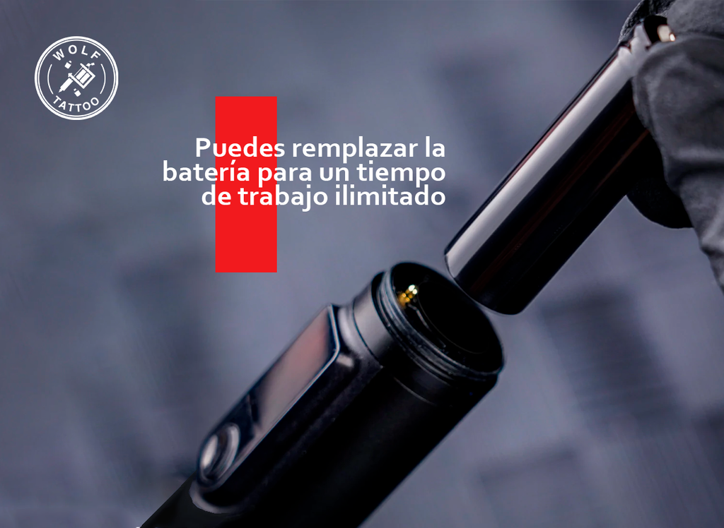 Máquina para Tatuar "HARRIER X4", marca DRAGONHAWK, Inalámbrica.