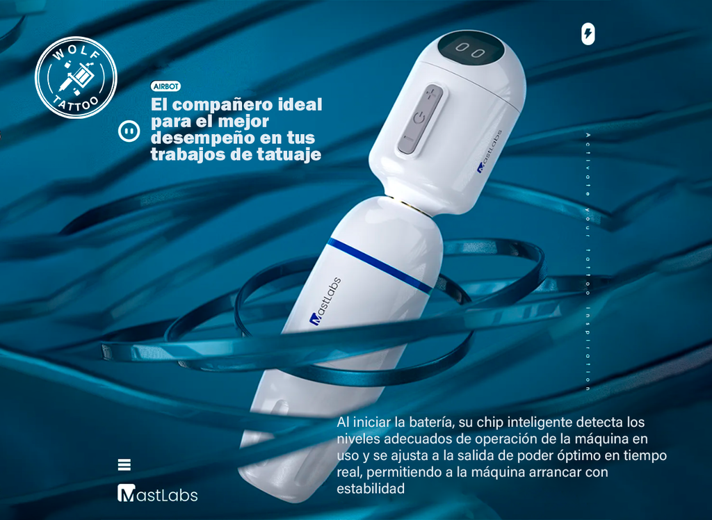 Máquina para Tatuar "LABS", marca MAST, Micropigmentación. Alámbrica.