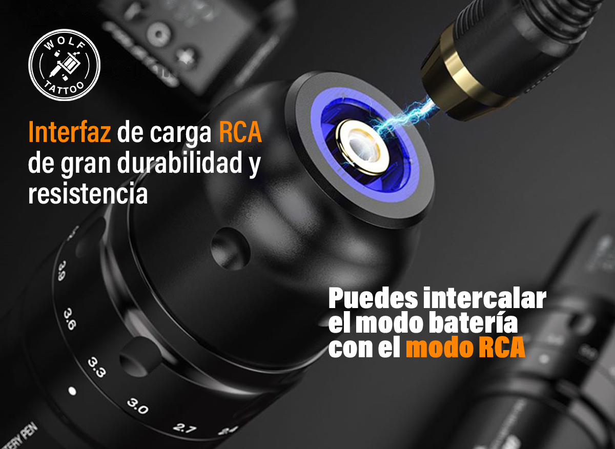 Máquina para Tatuar "Fold Pro", marca MAST, Alámbrica. 1 Batería
