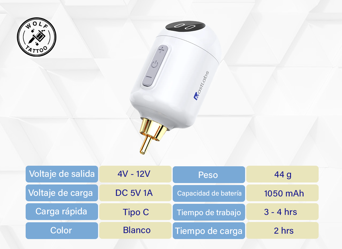 Mast Airbot Batería Inalámbrica RCA