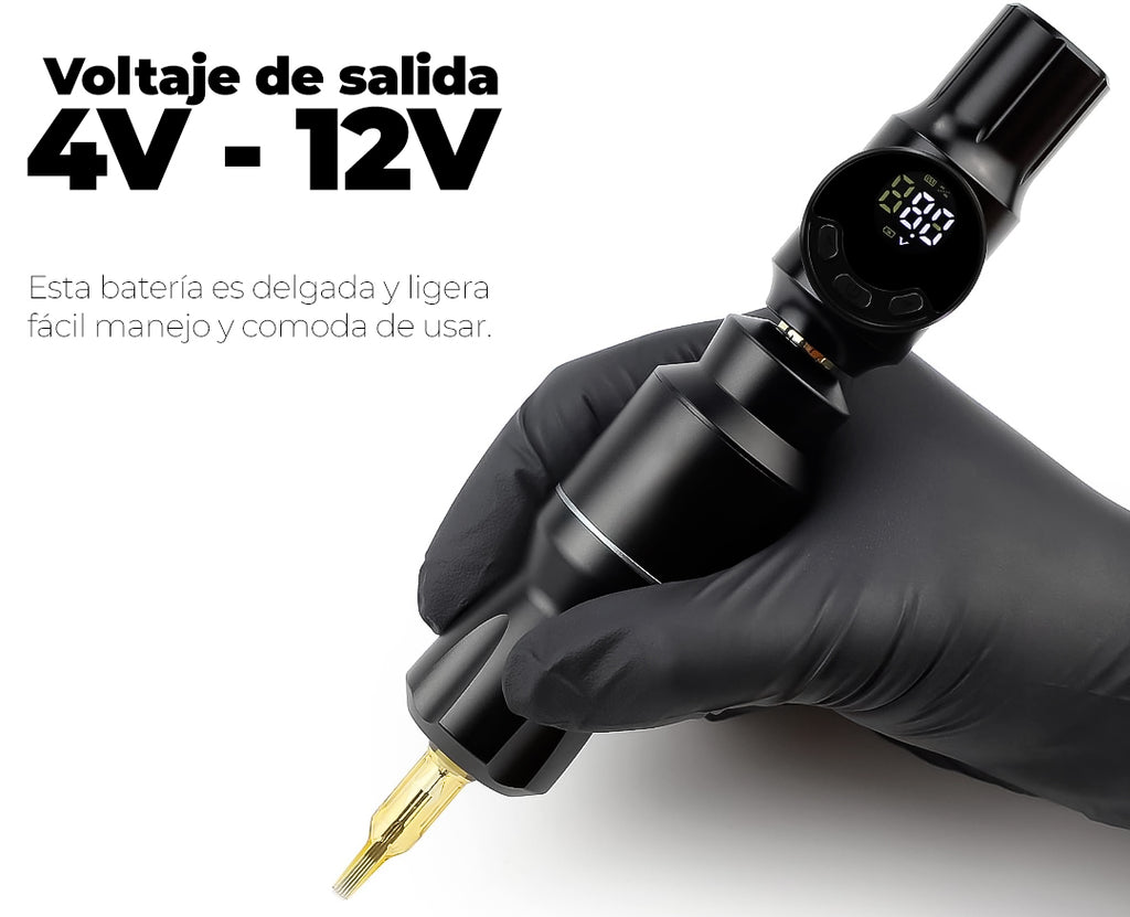 Batería Inalámbrica Para Máquina De Tatuar D001 Rca