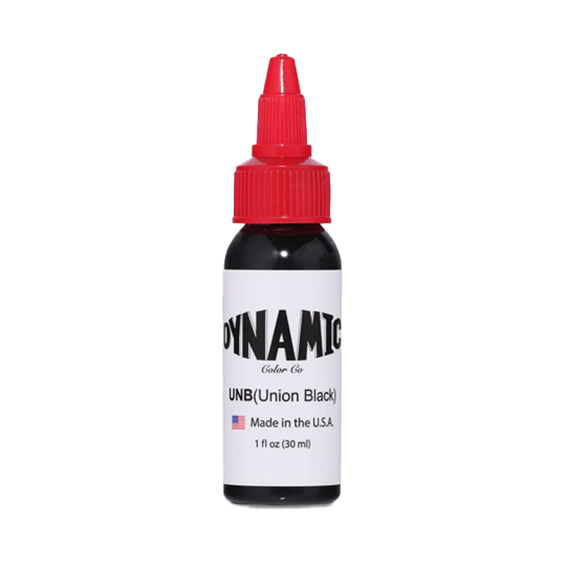 Tinta para Tatuajes Union Black marca Dynamic Color
