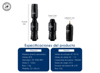 Kit de Maquína para Tatuar "Kit Rocket" 2 en 1 Alámbrica e Inalámbrica