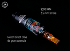 Kit de Maquína para Tatuar "Kit Rocket" 2 en 1 Alámbrica e Inalámbrica