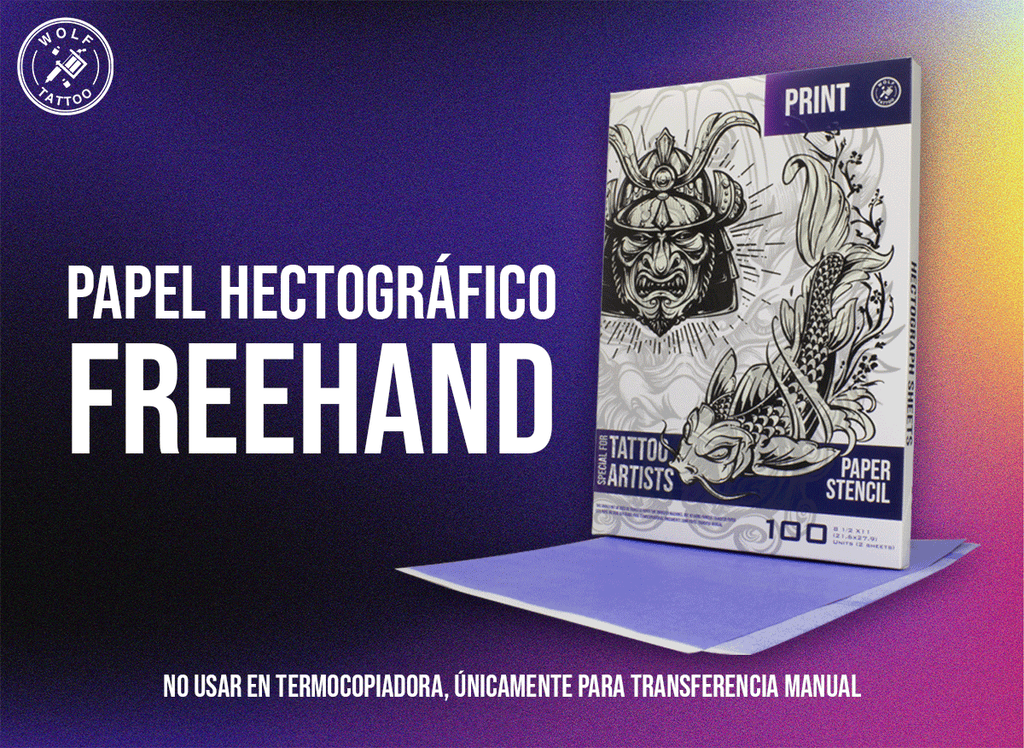 Papel Hectografíco Freehand 100pz